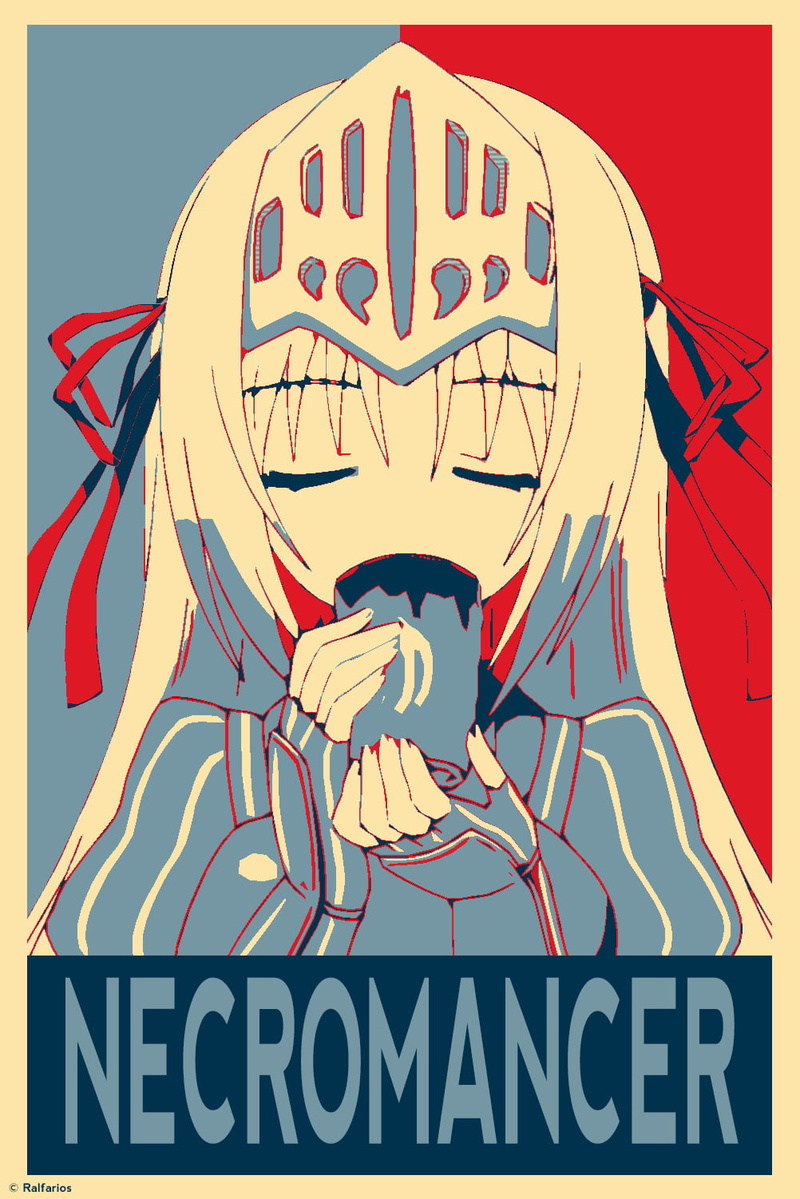 720P, Eucliwood Hellscythe, anime girls, propaganda, Kore wa Zombie Desu ka?