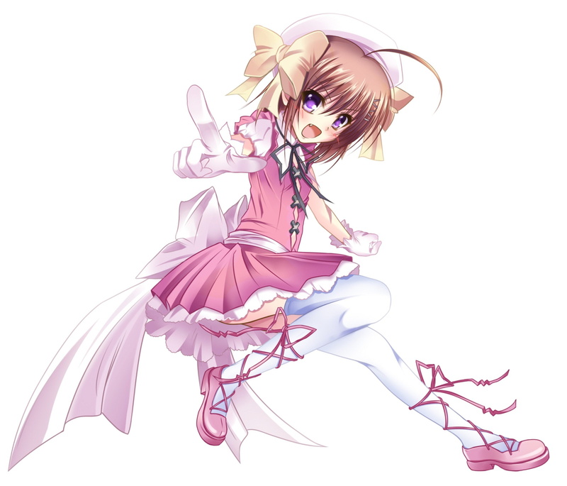 sitting, 2K, lifestyles, blond hair, purple, studio shot, front view, beautiful woman, women, kore wa zombie desu ka haruna anime girls anime violet eyes thigh highs pink dress gloves