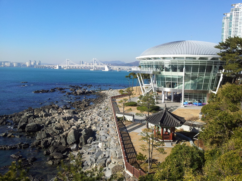tourism, cityscape, built structure, travel, 2K, land, modern, luxury, nature, city, day, high angle view, sea, water, building exterior, gwangan bridge