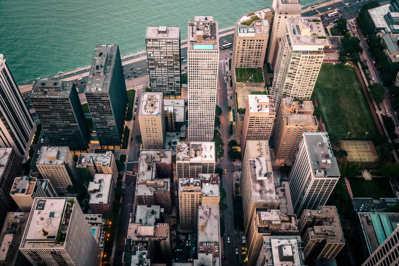 aerial view, daytime, new, united states, outdoors, skyscraper, york, highway, landscape, lake, built structure, aerial, photography, building exterior