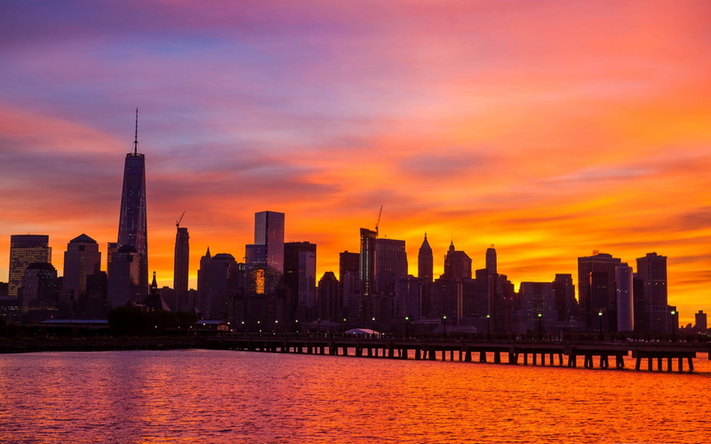 spire, architecture, landscape, skyline, nature, cities, waterfront, wallpap, skyscraper, built structure, no people, cloud - sky, travel destinations
