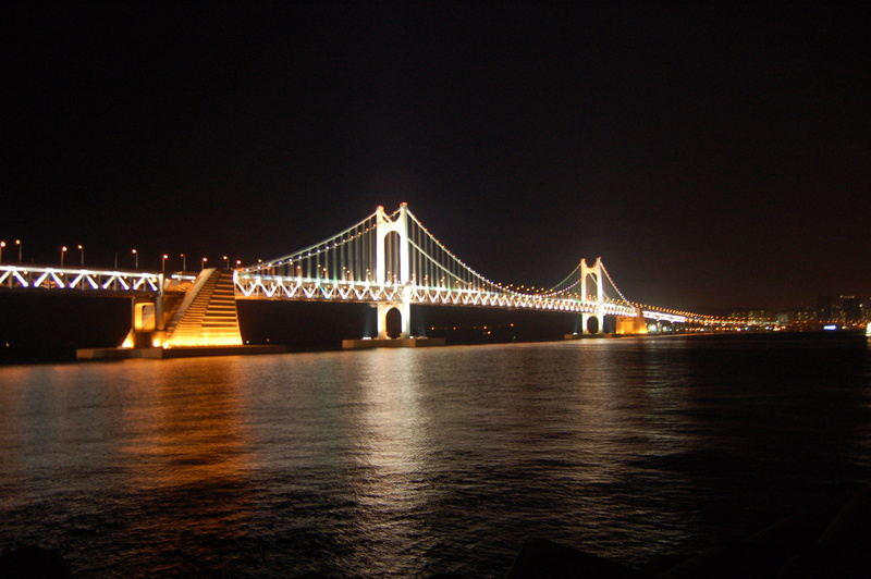 travel destinations, 2K, river, nature, reflection, bridge, no people, water, sky, connection, transportation, architecture, busan, suspension bridge