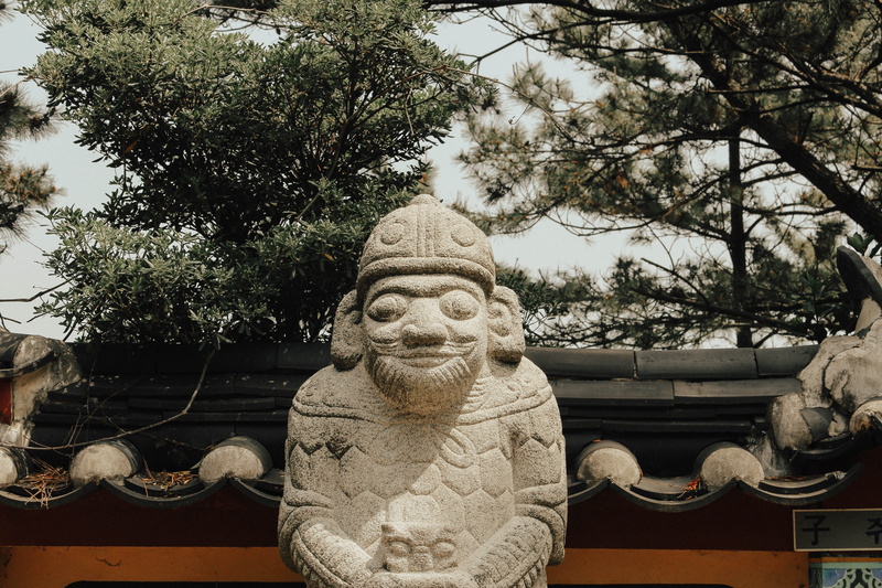 asia, 5K, busan, built structure, day, tourism, craft, tree, statue, nature, old, history, architecture, wanderlust, tourist, plant, south korea, sculpture