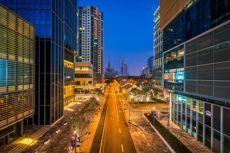 asian, citylifes, bridges, china, skyline, chine, architecture, light, buildings, skylines, cities, highways, skyscrapers, 720P, shanghai, asians, asia