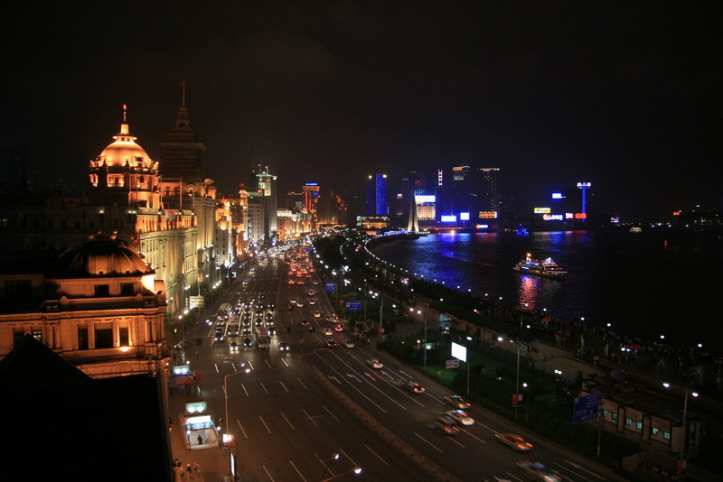 cities, bridges, night, asians, skyline, shanghai, asian, highways, buildings, asia, light, citylifes, china, chine, skylines, skyscrapers, cityscapes