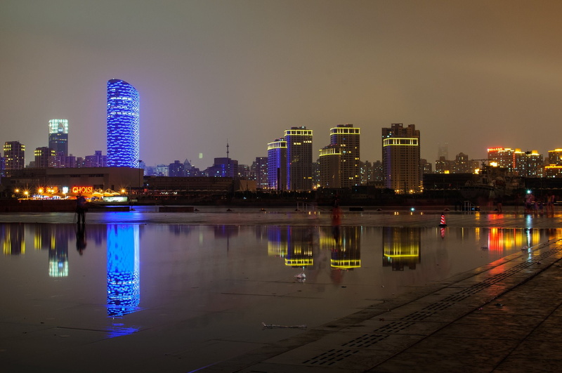 1080P, cityscapes, night, asians, light, asia, bridges, cities, skylines, china, shanghai, asian, citylifes, skyscrapers, architecture, chine, buildings