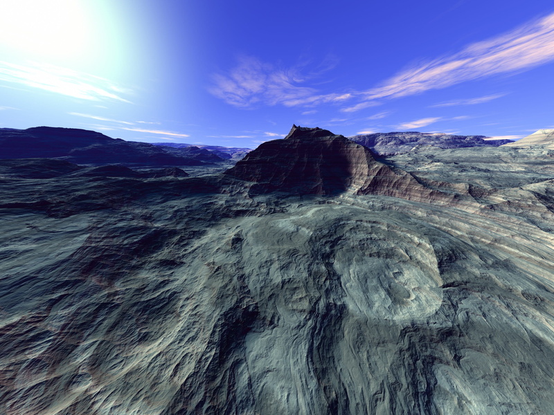 cloud - sky, dry, top, nature, landscape, travel, exo planet, no people, dried out, rock, sky, panoramic, mountain peak, 2K, deserted, computer generated