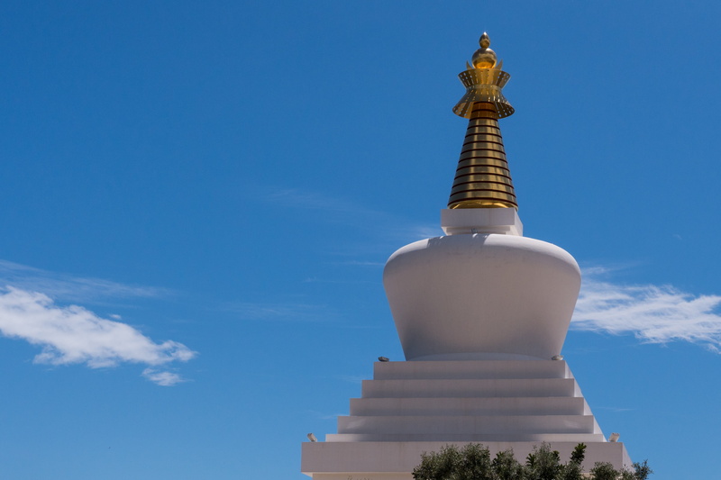 spirituality, outdoors, buddhist, zen, buddhism, eastern, blue, statue, temple - Building, religion, human representation, day, thailand, 2K, spire, brightness