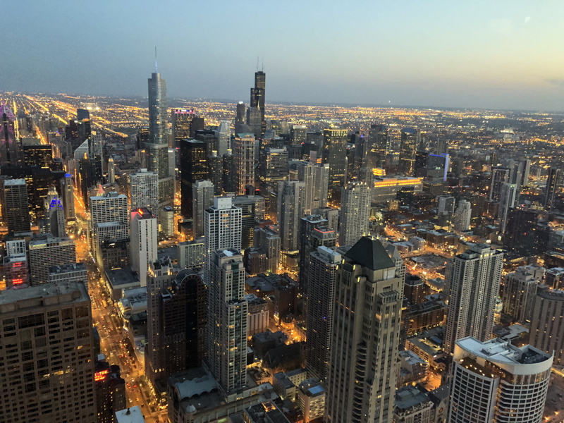 urban skyline, night, crowded, illinois, financial district, background, travel destinations, top down, modern, built structure, windy city
