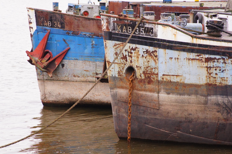 lake, canal, ships, coast, wait, transport, deterioration, nautical vessel, charge, waterfront, ailing, damaged, 4K, mode of transportation, mole, anchor