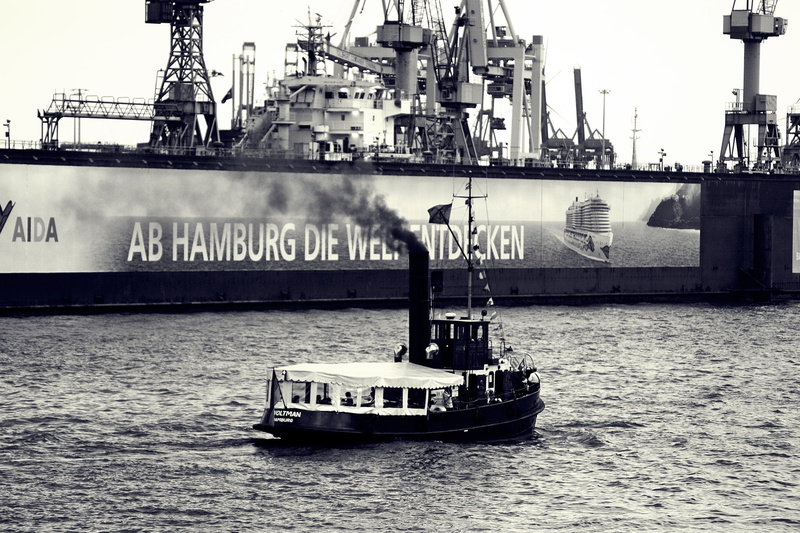 hamburgensien, no people, water, ship, port motifs, architecture, barge, sky, sea, hafengeburtstag, 4K, pier, hanseatic city of hamburg, passenger craft