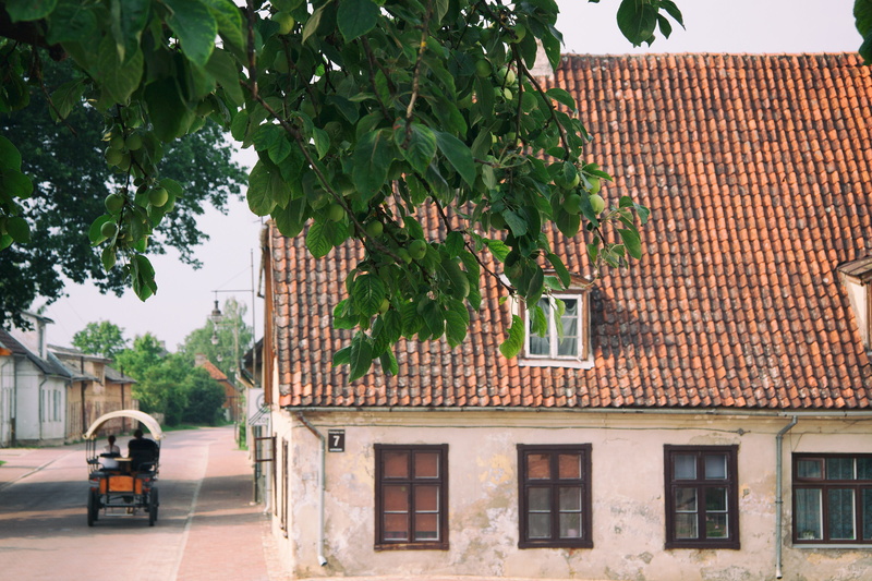 roof tile, 4K, house, mansard, cockloft, wall, mode of transportation, latvia, green color, street, housetop, europe, cityscape, outdoors, tile, brick