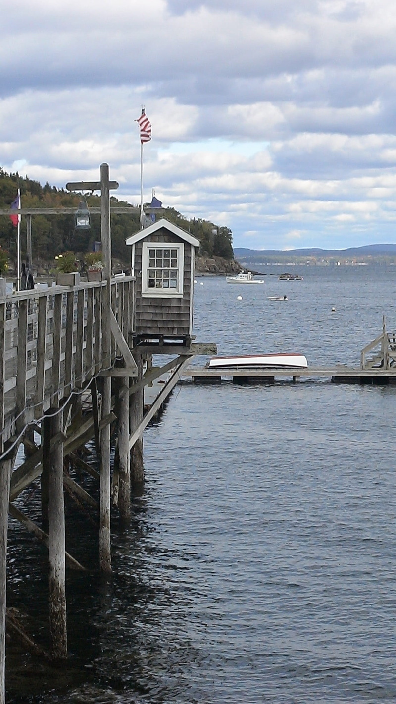 outdoors, recreation, dock, Maine, Jetty, day, no people, 1080P, Fishing, architecture, tranquility, rippled, cloud - sky, natural harbor, sky, outdoor