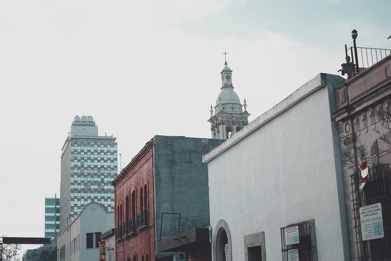 nature, religion, spire, building, no people, city, cyan, buidlings, travel, vintage, 4K, building exterior, travel destinations, outdoors, sky, 60s, chapel