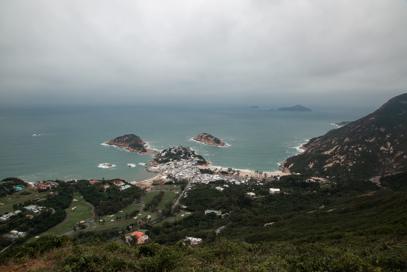 tranquility, coast, shore, no people, sea, tranquil scene, town, peninsula, reptile, rock, promontory, sky, animal, nature, beauty in nature, island, hongkong