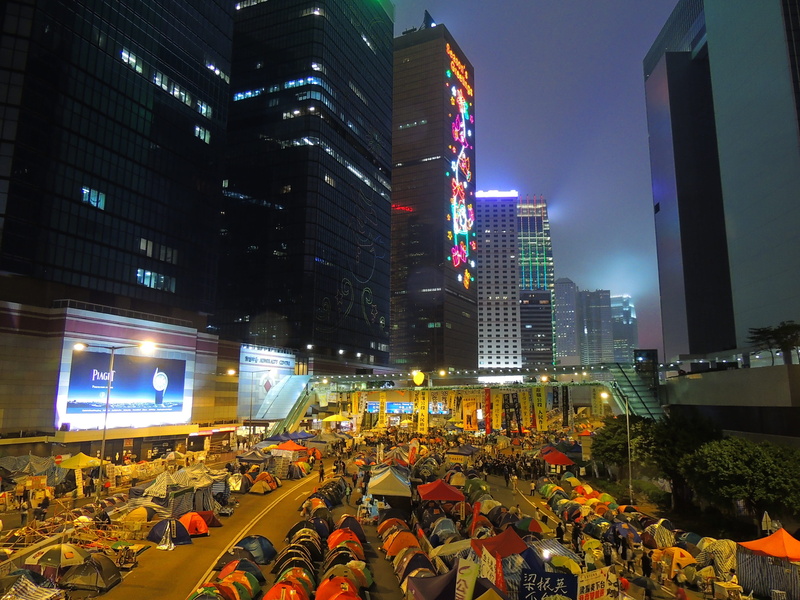 hk, large group of people, night, building, central, cityscape, group of people, movement, downtown, office building exterior, Kong, City, sky, tall - high