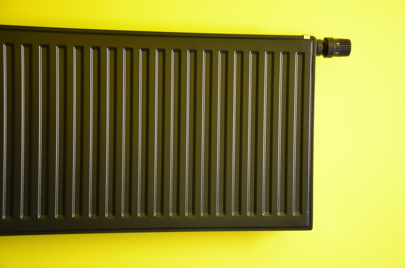 security, indoors, heating, metal, no people, close-up, studio shot, single object, intercooler, technology, air conditioner, pattern, yellow, background