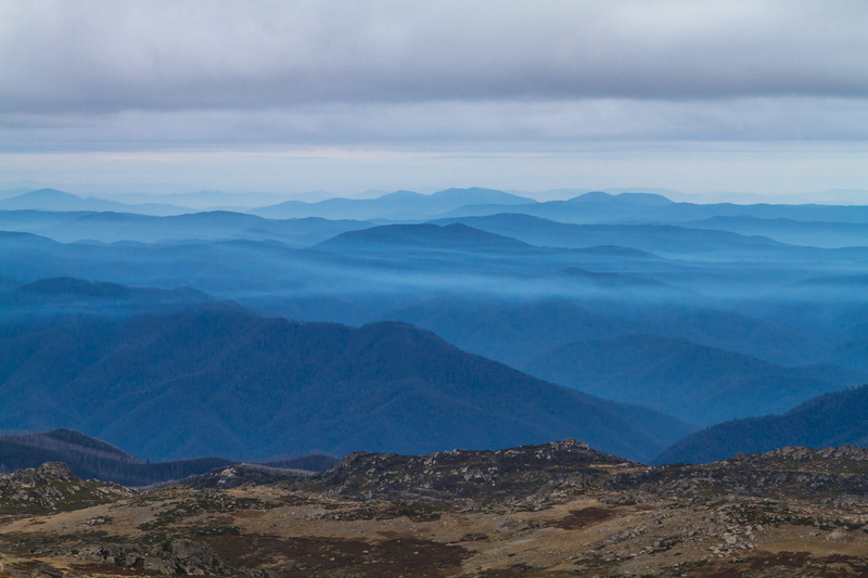 kosciuszko national park, idyllic, valley, scenics - nature, environment, mountain, cloudy, 4K, clouds, fog, tranquil scene, dramatic landscape, nature