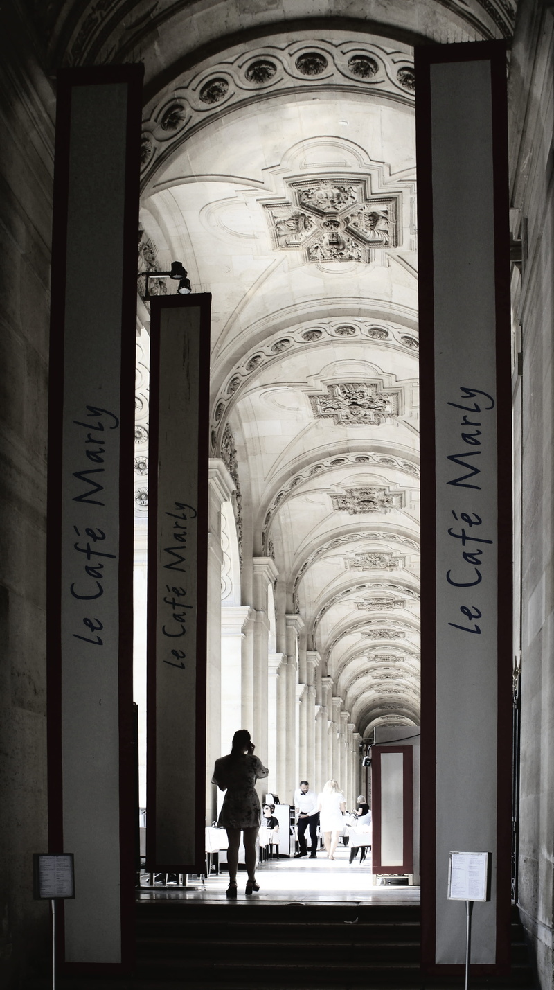 real people, walking, the past, louvre, religion, rear view, france, day, full length, louvre museum, photoholgic, louvre palace, 4K, street photography