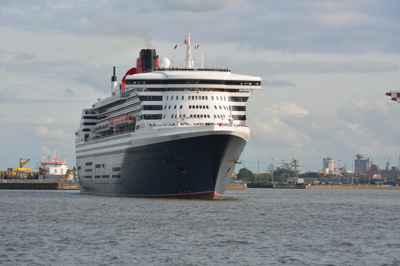 building, passenger craft, building exterior, city, cityscape, no people, ship, cloud - sky, nautical vessel, sky, cruise, transportation, queen mary 2