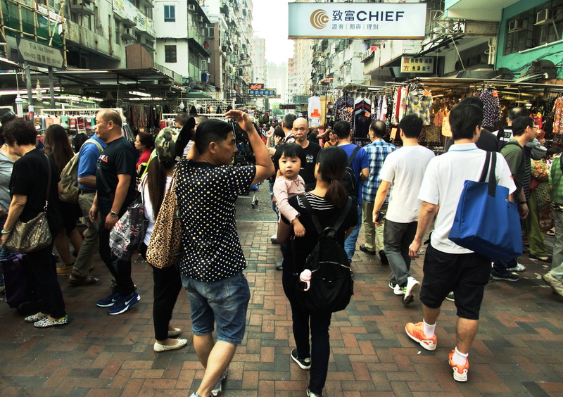 leisure activity, architecture, city life, city, hong kong, holiday, street, children, built structure, people, full length, crowd, citylife, family, building exterior