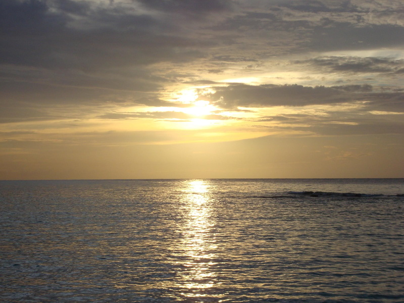 reflection, sand, summer, sunlight, sunny, caribbean, sun, holiday, ocean, tourism, idyllic, vacation, clouds, tranquil scene, 1080P, outdoors, horizon over water