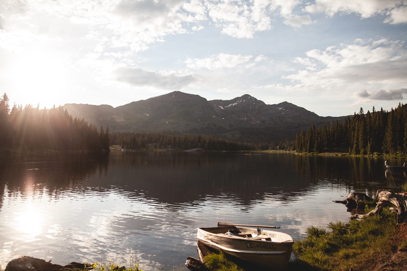 peak, tranquil scene, outdoors, reflection, screen saver, mountain, non-urban scene, scenics - nature, tree, hike, remote, day, cloud - sky, canoe, lake