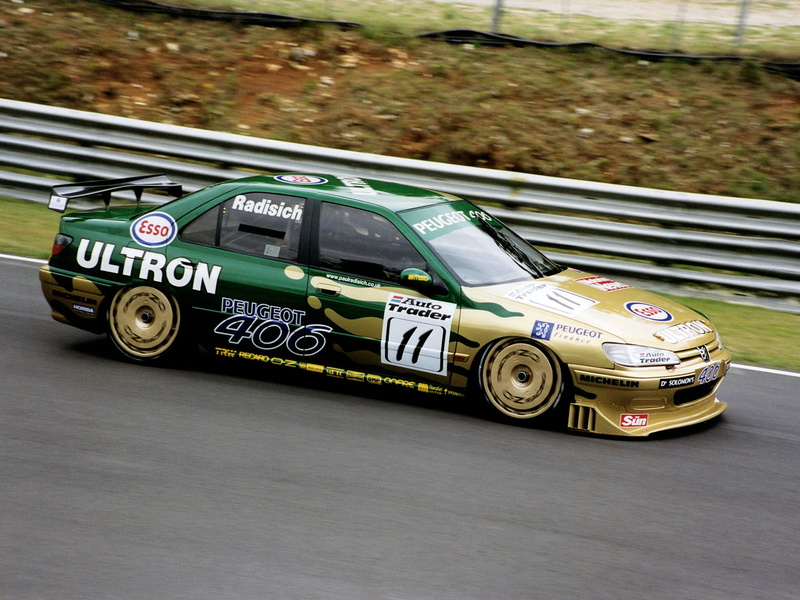 peugeot, btcc, 406, race, 720P, racing, 1996
