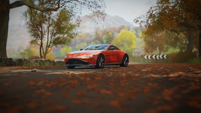 video games, car, Aston Martin Vantage, Vantage 2018, Forza Horizon 4, 1080P