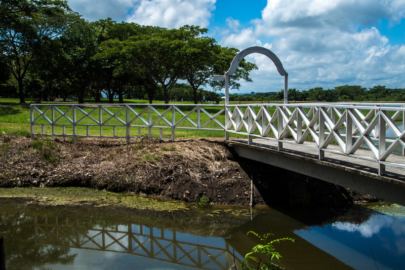 countryside, architecture, reflection, walk, outdoors, nature, no people, arch bridge, small, water, railing, 5K, bridge - man made structure, river, sky