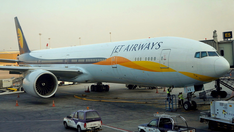 Boeing, freight transportation, airport, stationary, mode of transportation, land vehicle, Turbine, air vehicle, airplane, transportation, arrival, Jet Airways