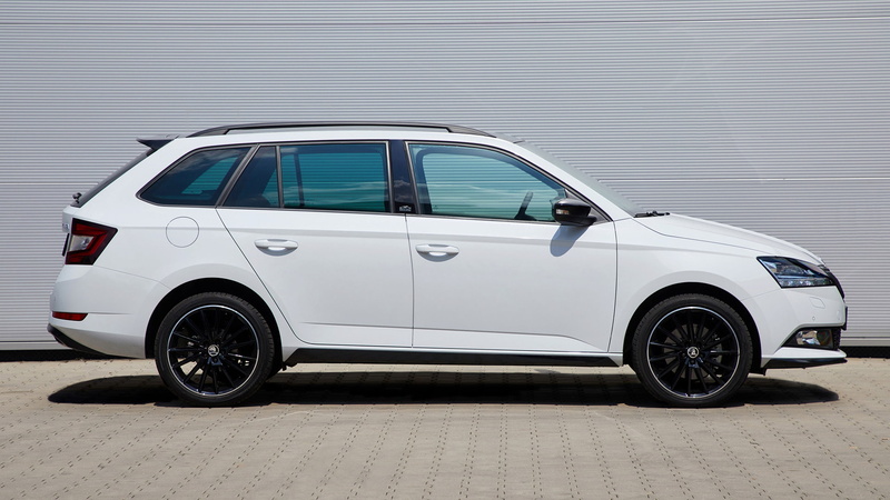 Škoda Fabia Combi Monte Carlo, White Car, Skoda, Škoda Fabia, Station Wagon, Car, 1080P