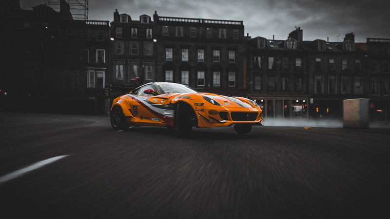 car, 1080P, drift, formula drift, Forza Horizon 4, Ferrari, Forza, drift cars, vehicle