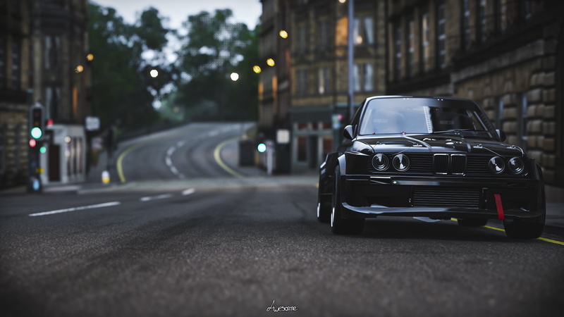 drift cars, formula drift, Forza Horizon 4, 1080P, vehicle, Forza, video games, car, BMW, Bmw  325i