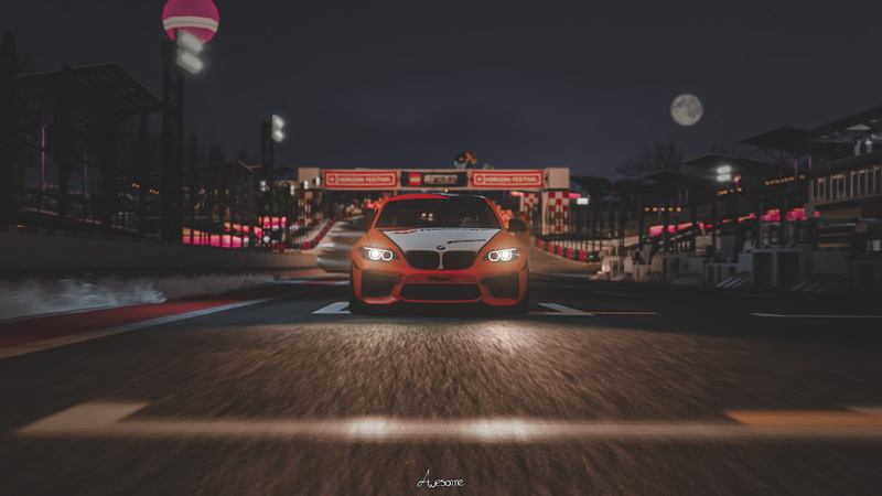 Forza, BMW M2, 1080P, video games, Forza Horizon 4, BMW, Speedhunters, hankook, vehicle, car, M2