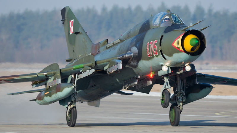 The rise, 1080P, Su-22M4, Su-22, Fighter-bomber, Polish air force, Sukhoi Su-22M4, PTB, WFP
