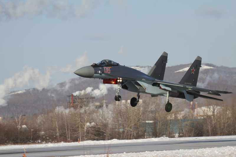 WFP, 5K, fighter, Rossi, landing, BBC, Su-35S
