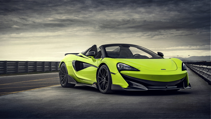 5K, supercar, 2019, Spider, 600LT, McLaren