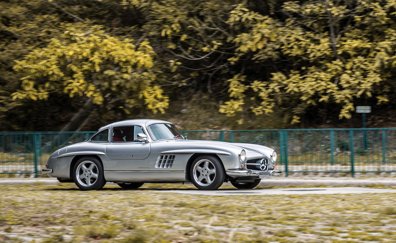 300sl, retro, tuning, mercedes, benz, w198, amg, 1954, 2K