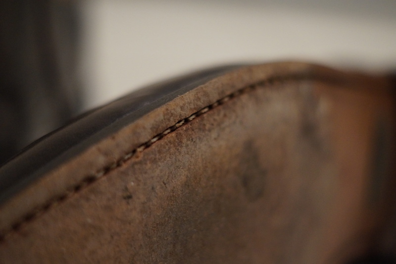 sensory perception, indoors, textured, leather, animal body part, one animal, nature, focus on foreground, Good Year, no people, Welted, extreme close-up