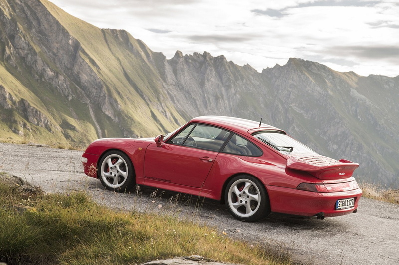 non-urban scene, beauty in nature, 911, outdoors, (993), nature, land vehicle, cloud - sky, day, coupe, transportation, 1998, turbo, environment, landscape