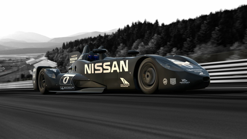 tree, Gran Turismo 6, speed, racecar, sports, men, motion, transportation, mode of transportation, motor racing track, sign, tire, black, motor vehicle