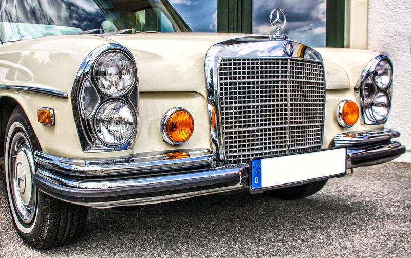 chrome, daimler, nostalgia, benz, 4K, car brand, vehicle, luxury, no people, auto, technology, classic, sporty, transport, oldtimer, stationary, headlight