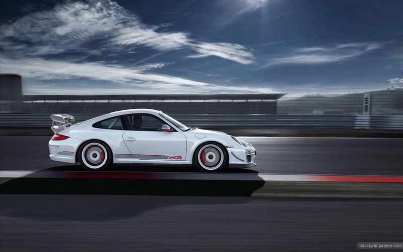 1080P, 2012, gt, rs, white, car, porsche, illustration, sports, cars