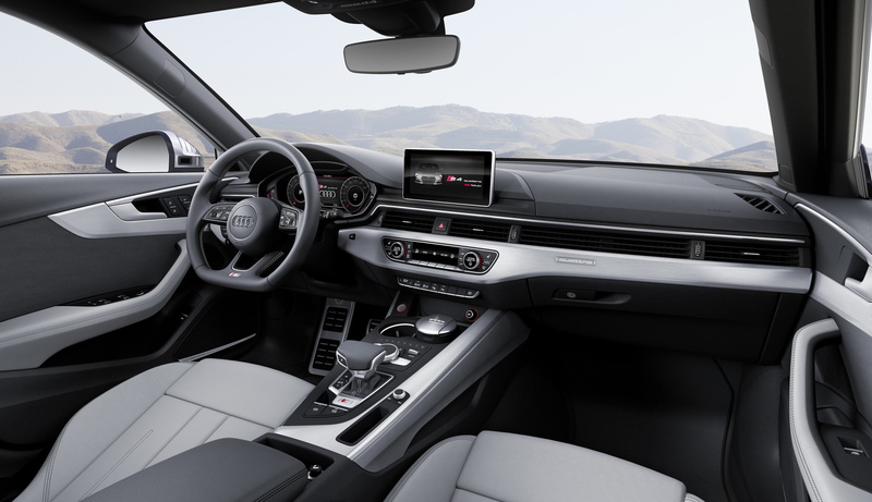audi s4 avant b9 4k  download hd desktop, control, motor vehicle, day, indoors, transportation, mode of transportation, car interior, 4K, steering wheel
