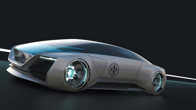clean, wealth, 1080P, metal, futuristic, motor vehicle, sports, gray, land vehicle, vehicle, chrome, silver - metal, sports car, modern, studio shot, Audi