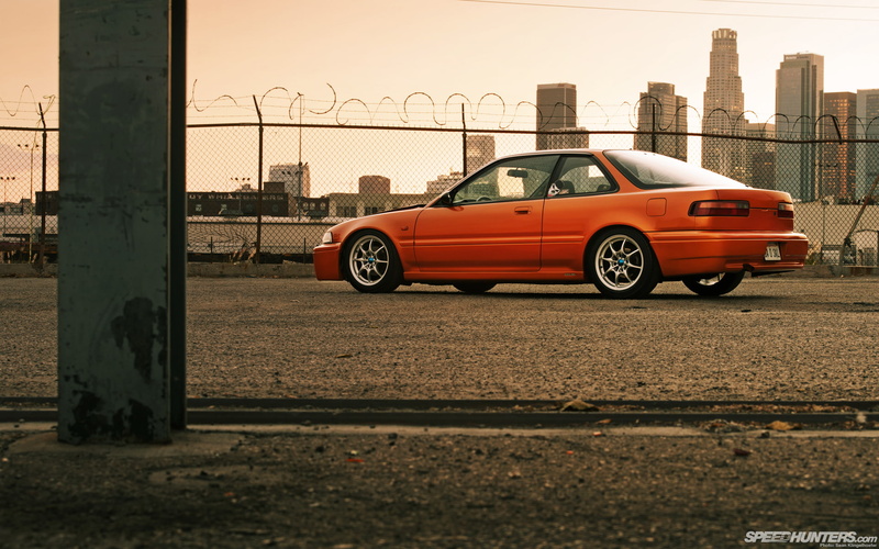 fence, los, la, 1080P, honda, acura, cars, integra, angeles, hd