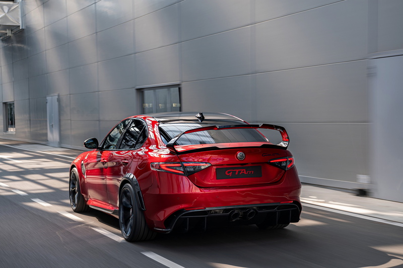Giulia, 4K, Gran Turismo Alleggerita changed, back, Alfa Romeo, 2020, GTAm