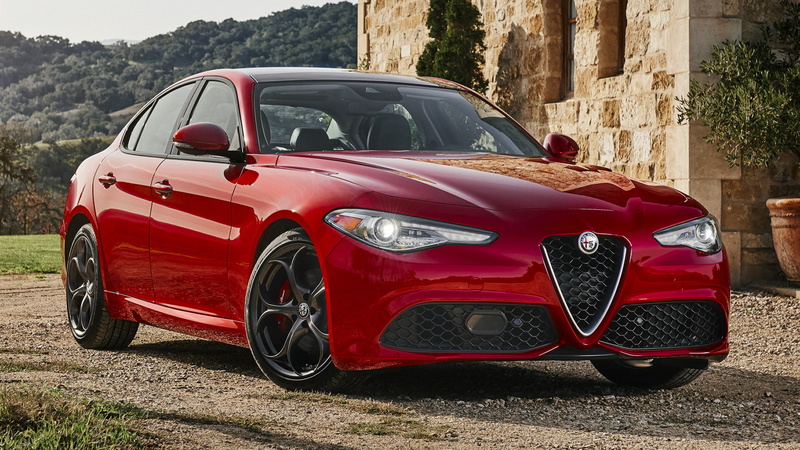 Alfa Romeo, Car, Compact Car, Red Car, 1080P, Alfa Romeo Giulia Sport, Luxury Car