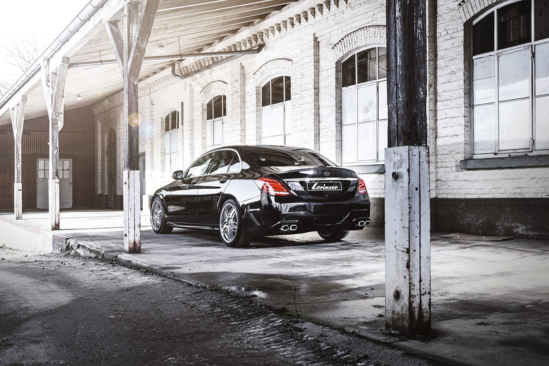tuning, mercedes, 2014, 4K, benz, w205, c-klasse, lorinser